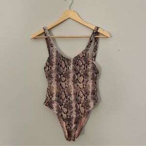 Vitamin A one piece bathing suit EUC